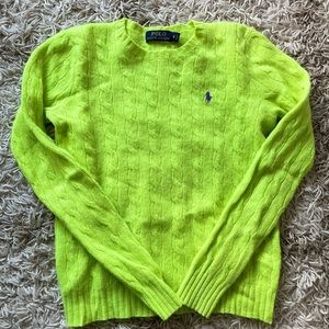 POLO Ralph Lauren cable crew neck sweater